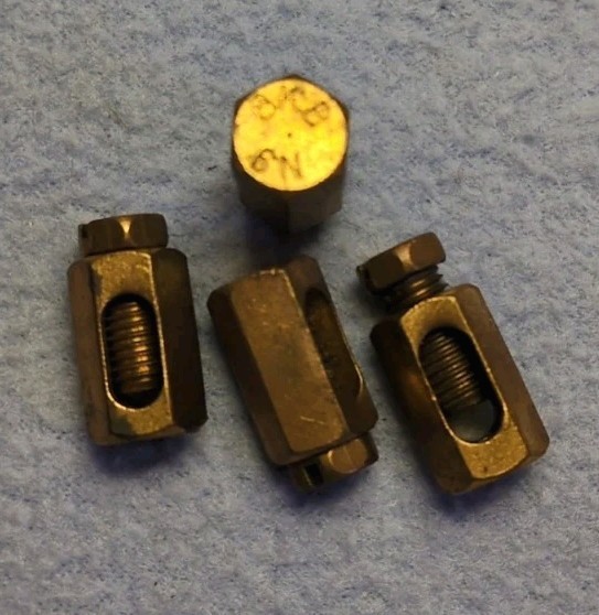 (4 Pc) Blackburn 6N, 35 kV, 10 AWG Sol to 6 AWG Str, Copper, Service Connector