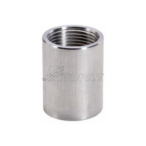 Topaz 55AL, 1-1/2″, Aluminum, Female, Tubular, Rigid Conduit Coupling, 1Pc