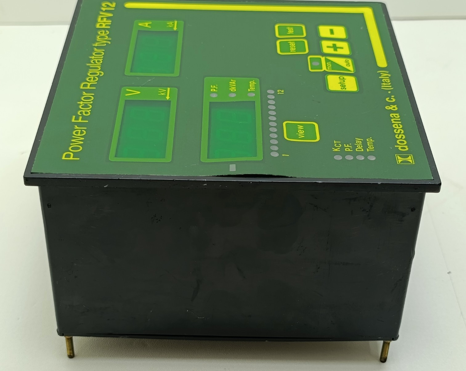 Dossena & C. Automatic Power Factor Regulator Type RFV12 Correction / 400V 50Hz