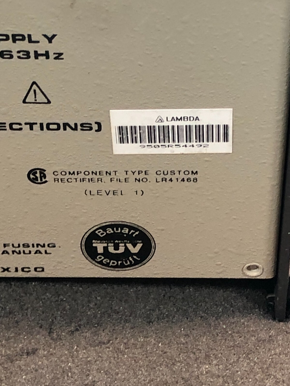 Lambda LIS-71-15 Power Supply AMAT 1140-00078, 172771