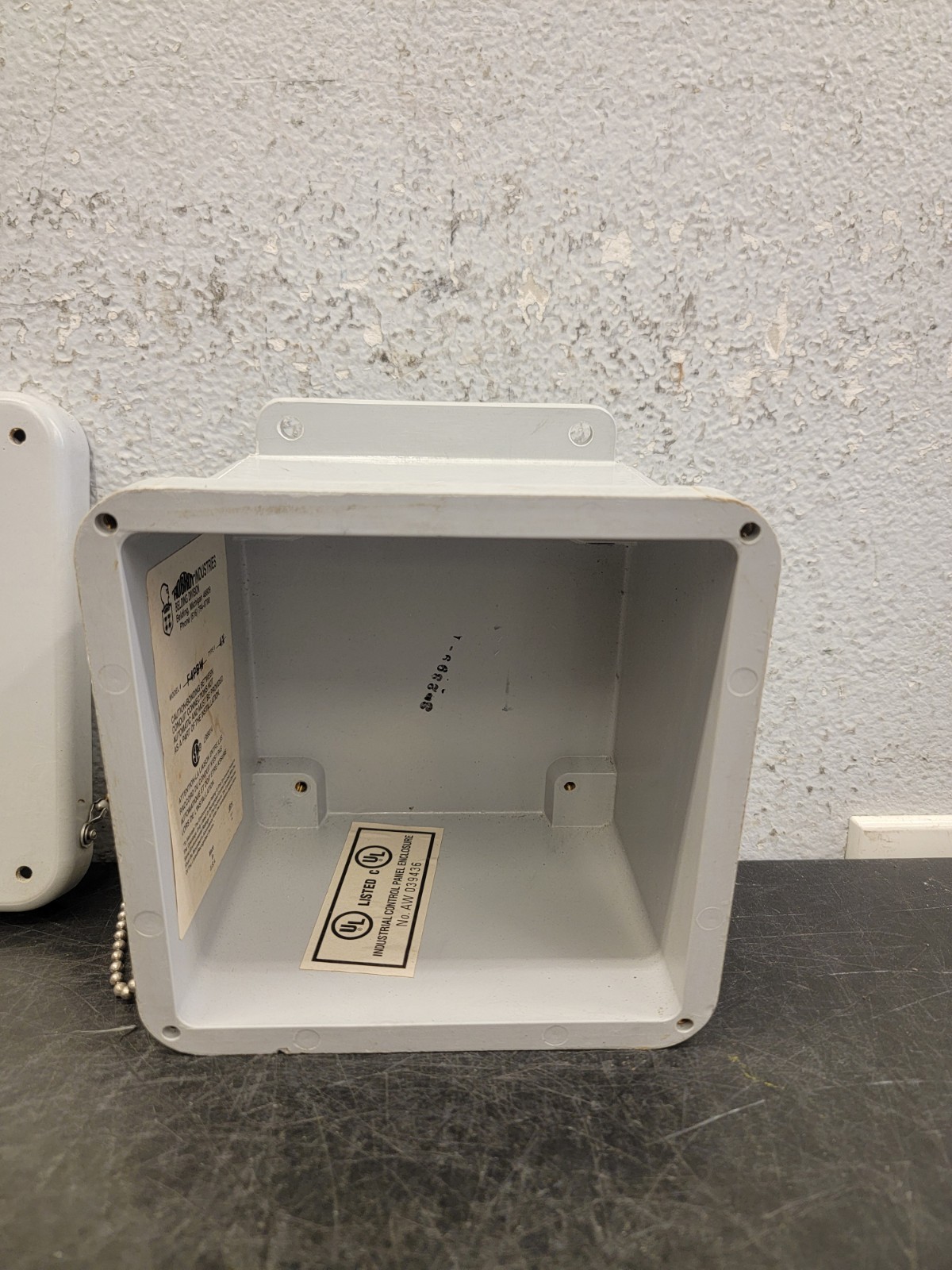 ROBROY F4PBW INDUSTRIAL CONTROL PANEL Type 4X