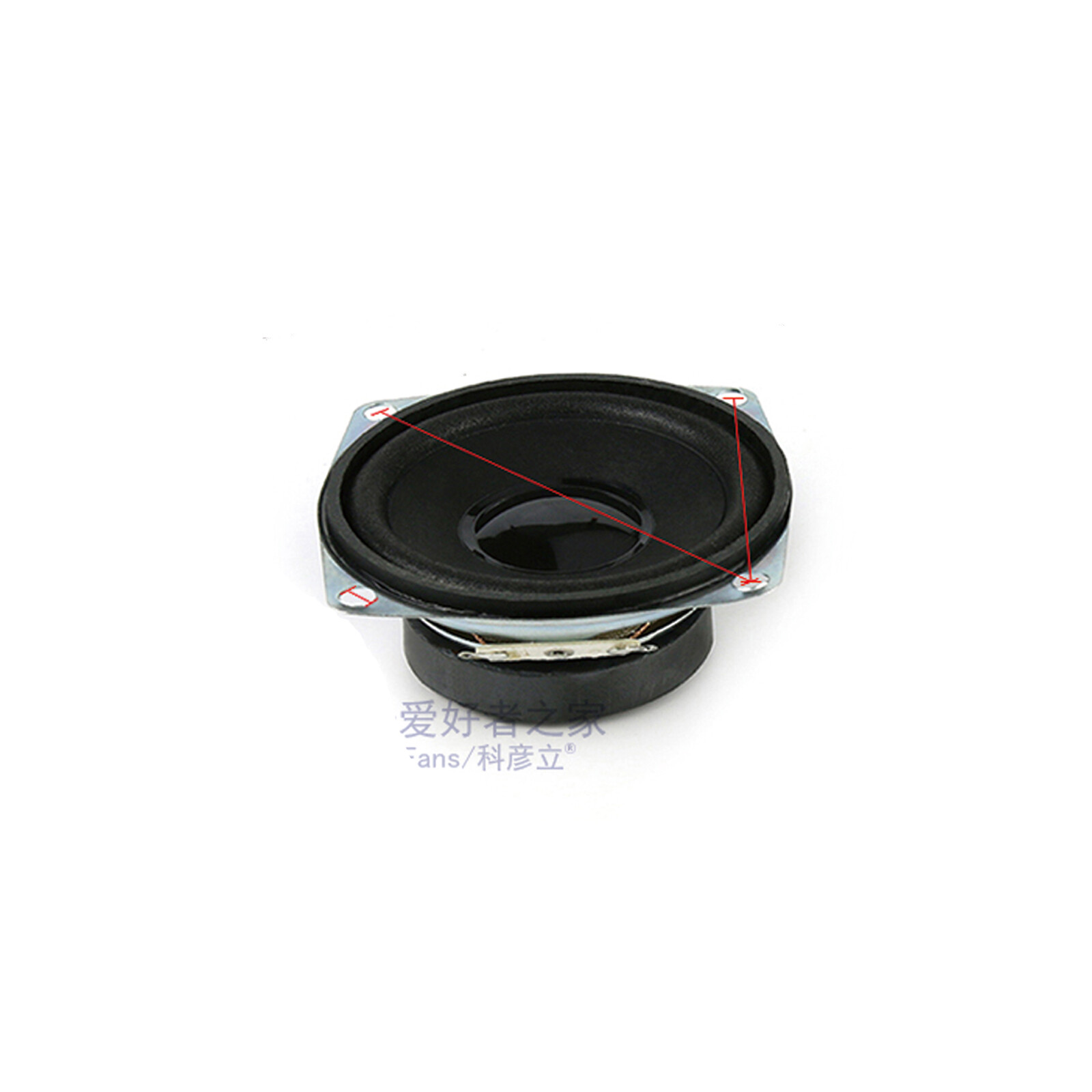2.5 Inch Audio 5W 4Ω Passive Full-Range Speaker Round HI-FI Speakers