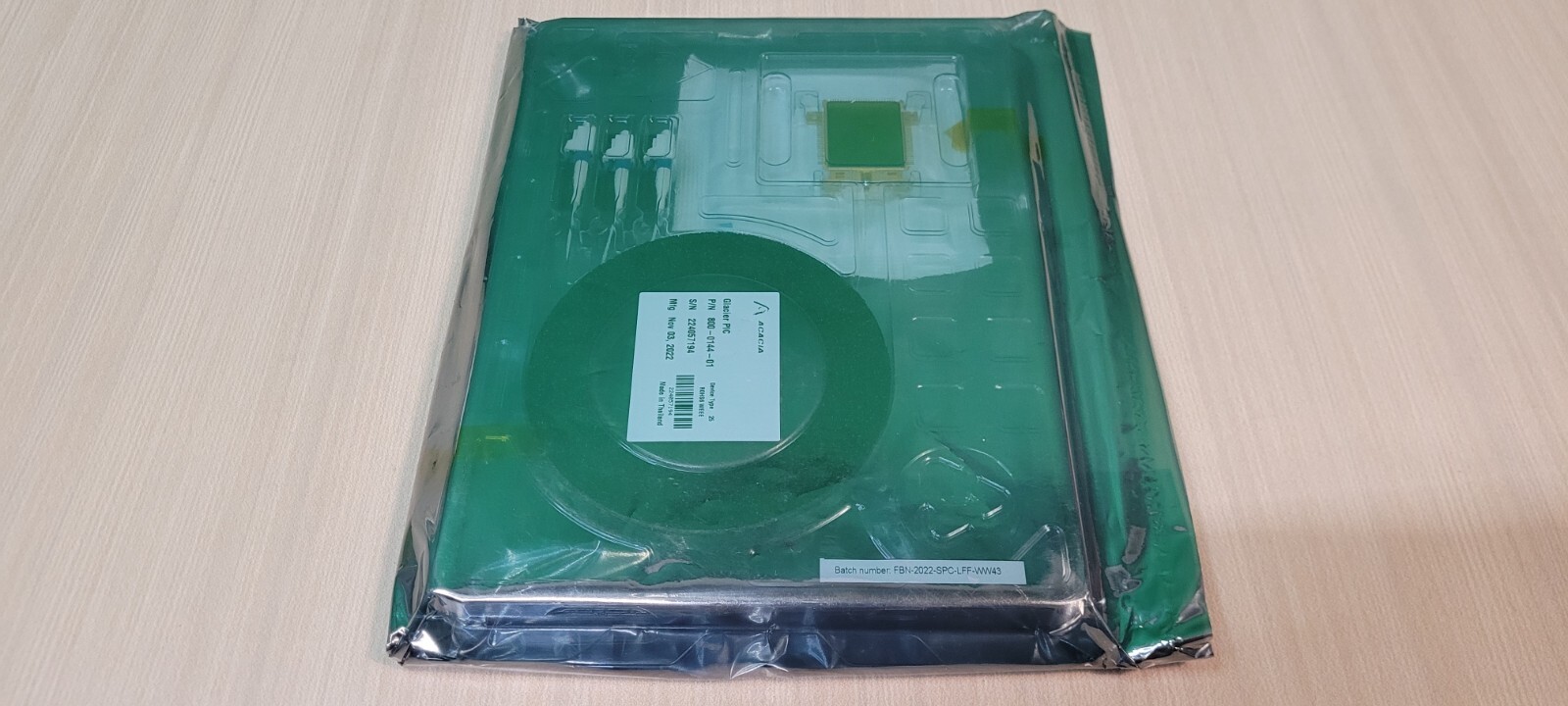 Acacia Silicon Photonics Integrated Circuit Glacier PIC 800-0144-01 NEW