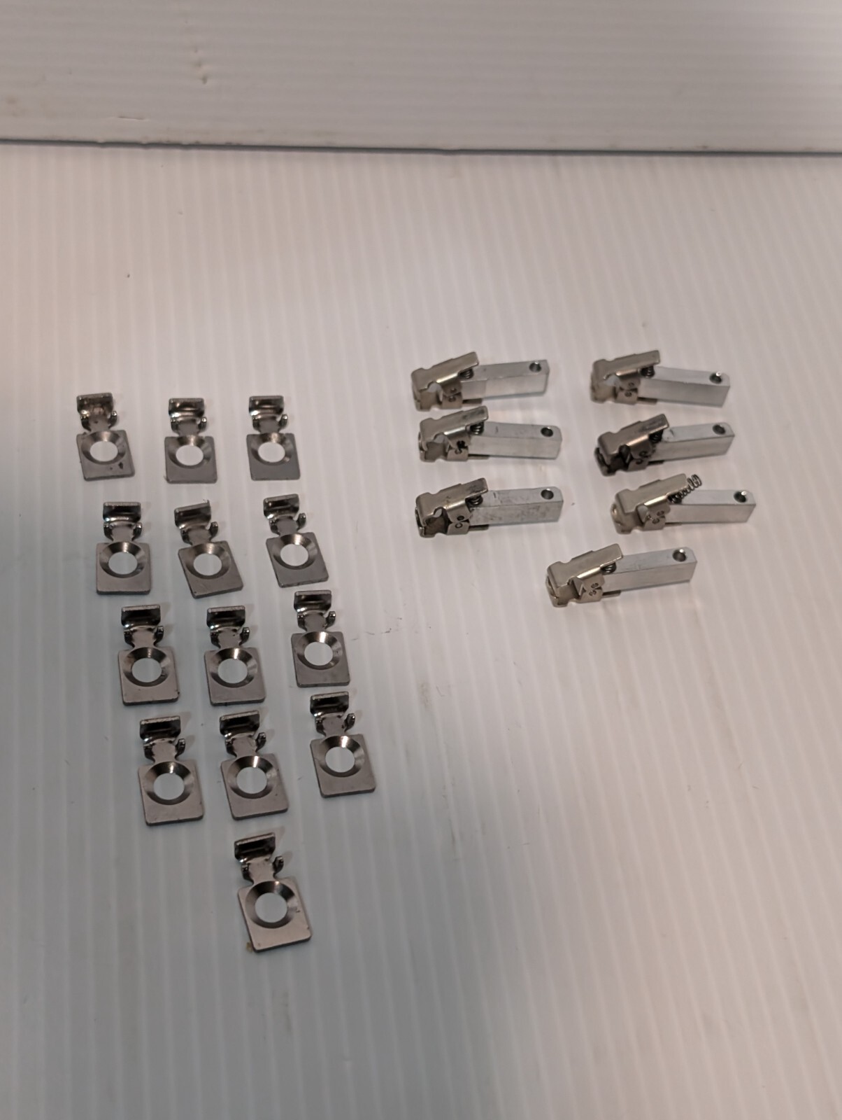 Lot of Panduit items: boxes, connectors, hangers, etc. as pictured plus more
