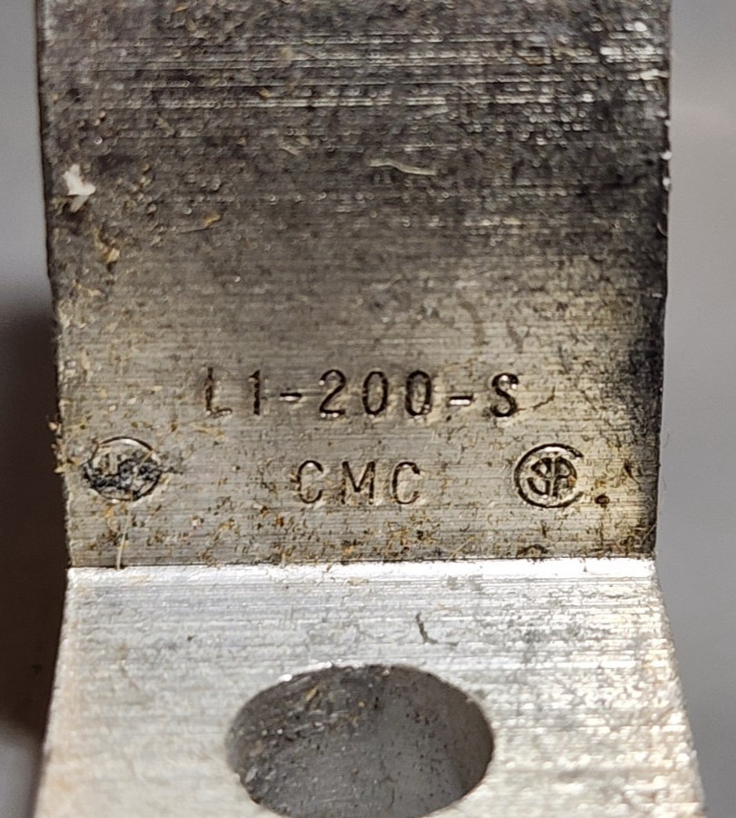 C.M.C. LI-200S, 3/0 – 6 AWG, Tin Plated Aluminum Lay In Mechanical Conn, Qty 26