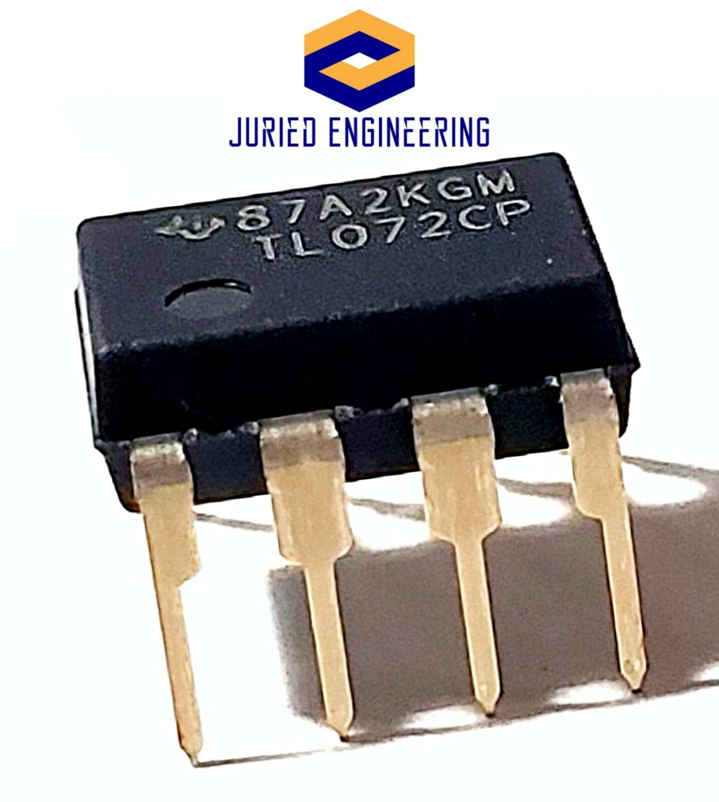 4PCS TL072CP + Sockets Low Noise JFET Dual Op-Amp DIP-8 New IC