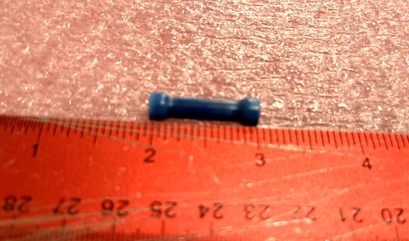 35244 TERMINAL BUTT SPLICE INLINE CONNECTOR CRIMP 14-16 AWG BLUE(LOT OF 25)