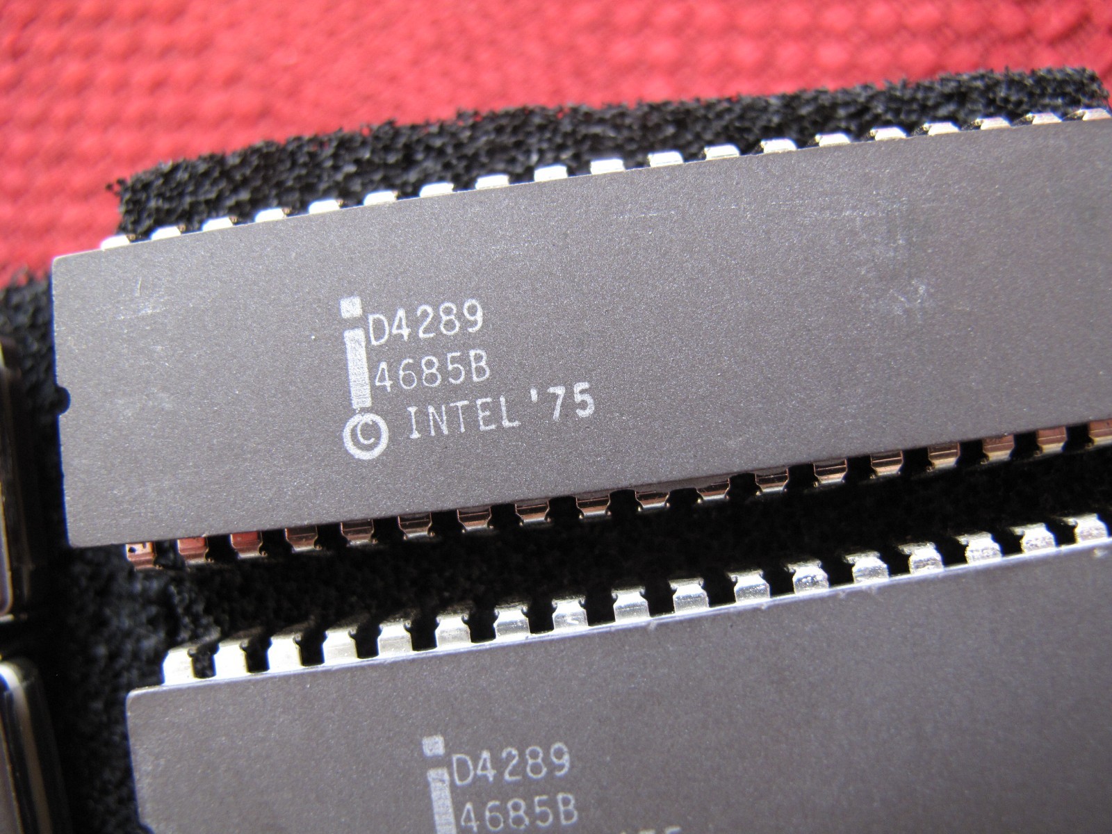 vintage Intel 8080 Lot Microprocessor Eprom Chips