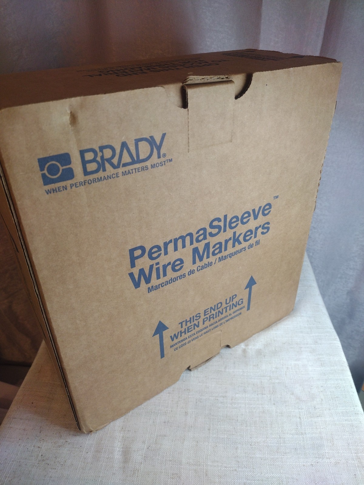 Brady HX-094-2-WT-4 PermaSleeve 0.492″ Width x 0.197″ Height, B-7642 Heat-Shrink