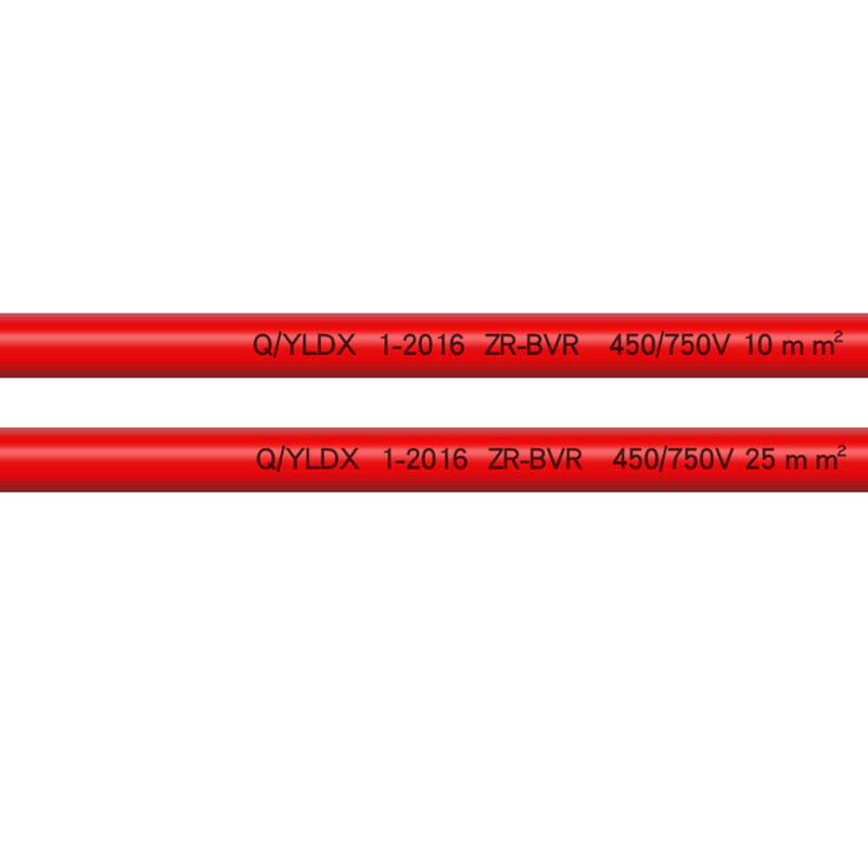 10/16/25/35mm² Copper Core Electrical Cable Hard Wire PVC Insulation Fireproof