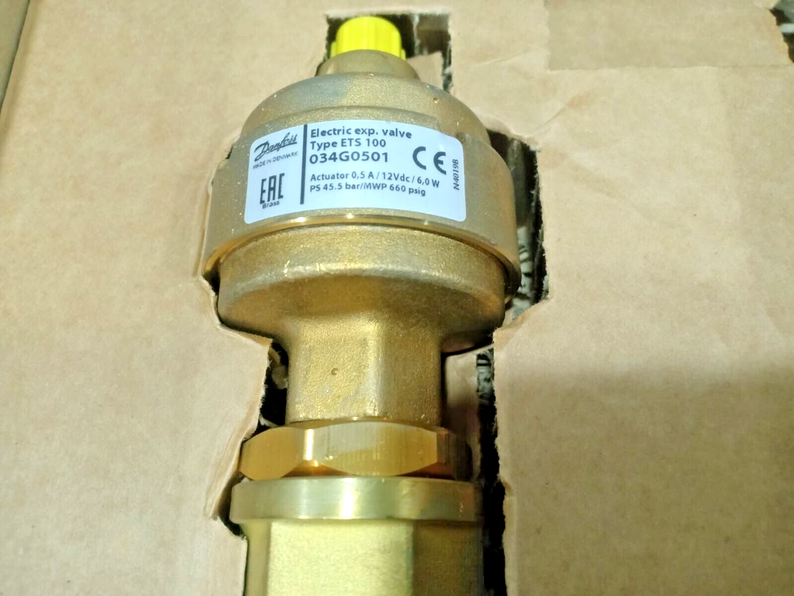 1PC- Danfoss ETS 100 034G0501 Electric expansion valve- Brand NEW