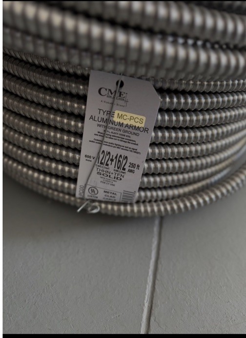 12/2 MC-PCS Duo™ NEW rolls, Power & Control/Signal Cable