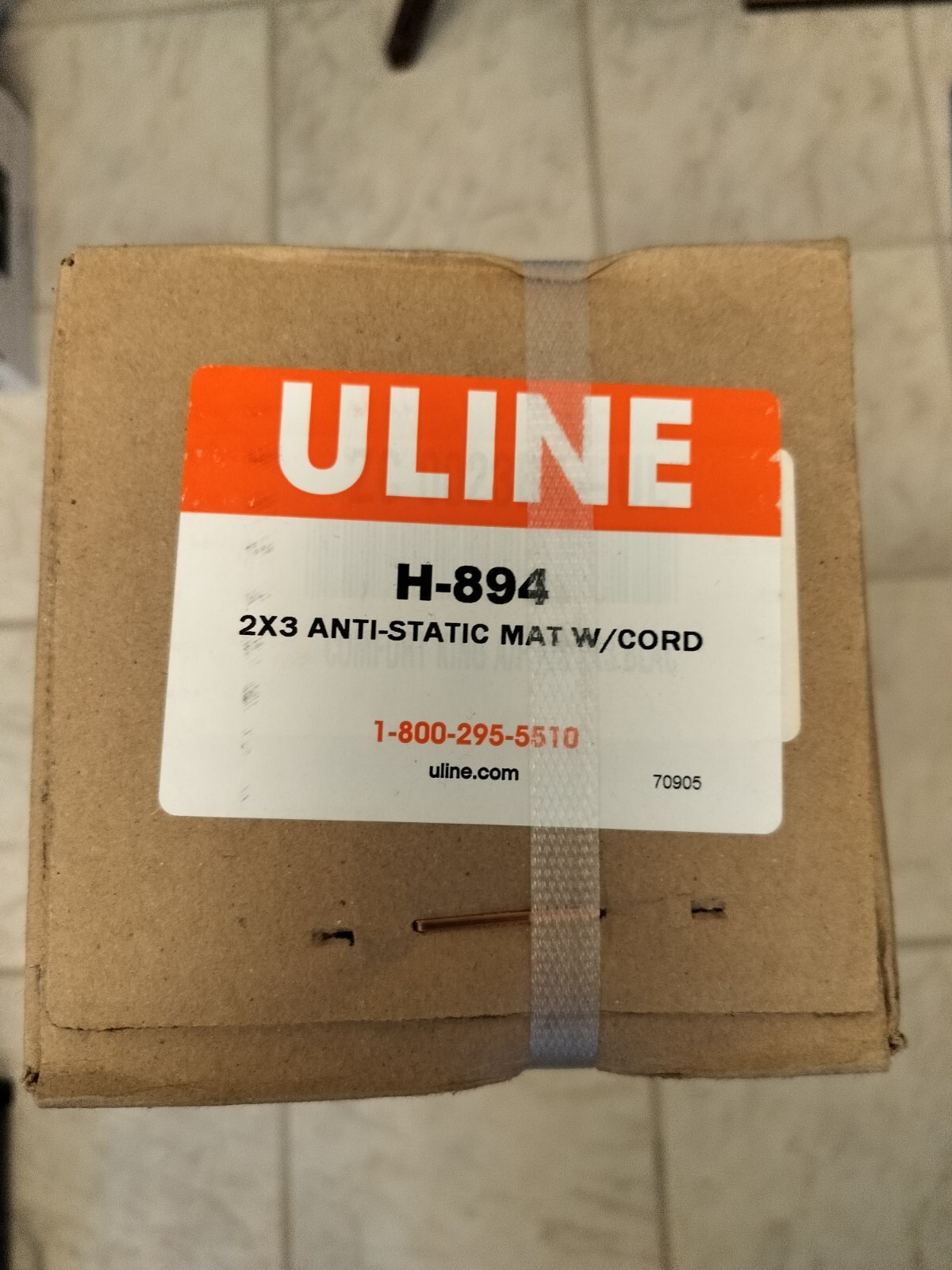 Brand New ULINE 2×3′ Anti-Static Mat with Cord