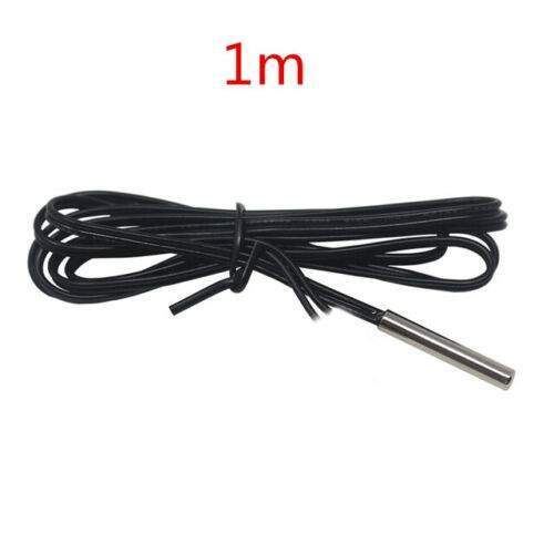 Waterproof Temperature Probe w/ 1M cable – 10K 1% NTC Thermistor