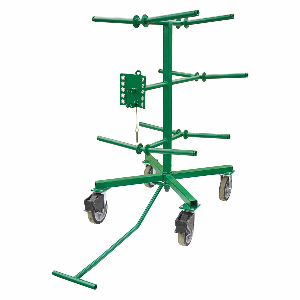 Greenlee 910 Spindle Wire Dispenser, 36-1/4 x 31-1/2 x 59, Welded Steel