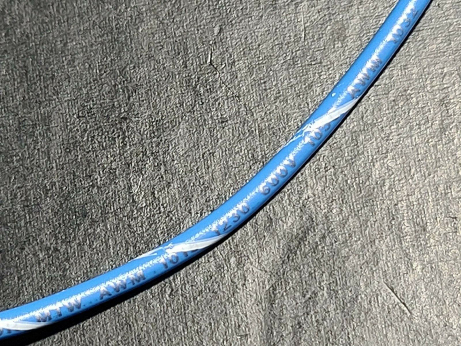 Advanced Digital Cable #14awg TnCu BC-5W2 HookUp Wire 1015/1230 Blue/White/100ft