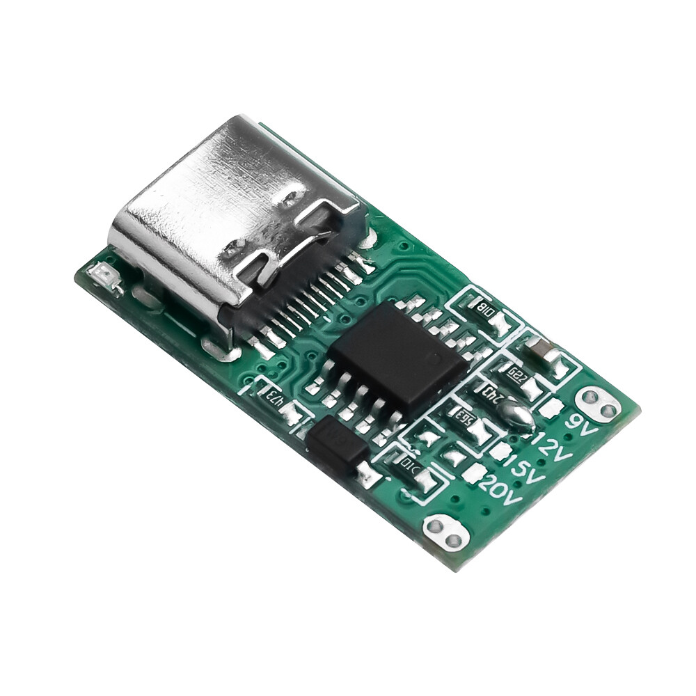 5Piece Type-C 5A PD/QC Quick Charge Fast Charging Board USB Boost Circuit Module