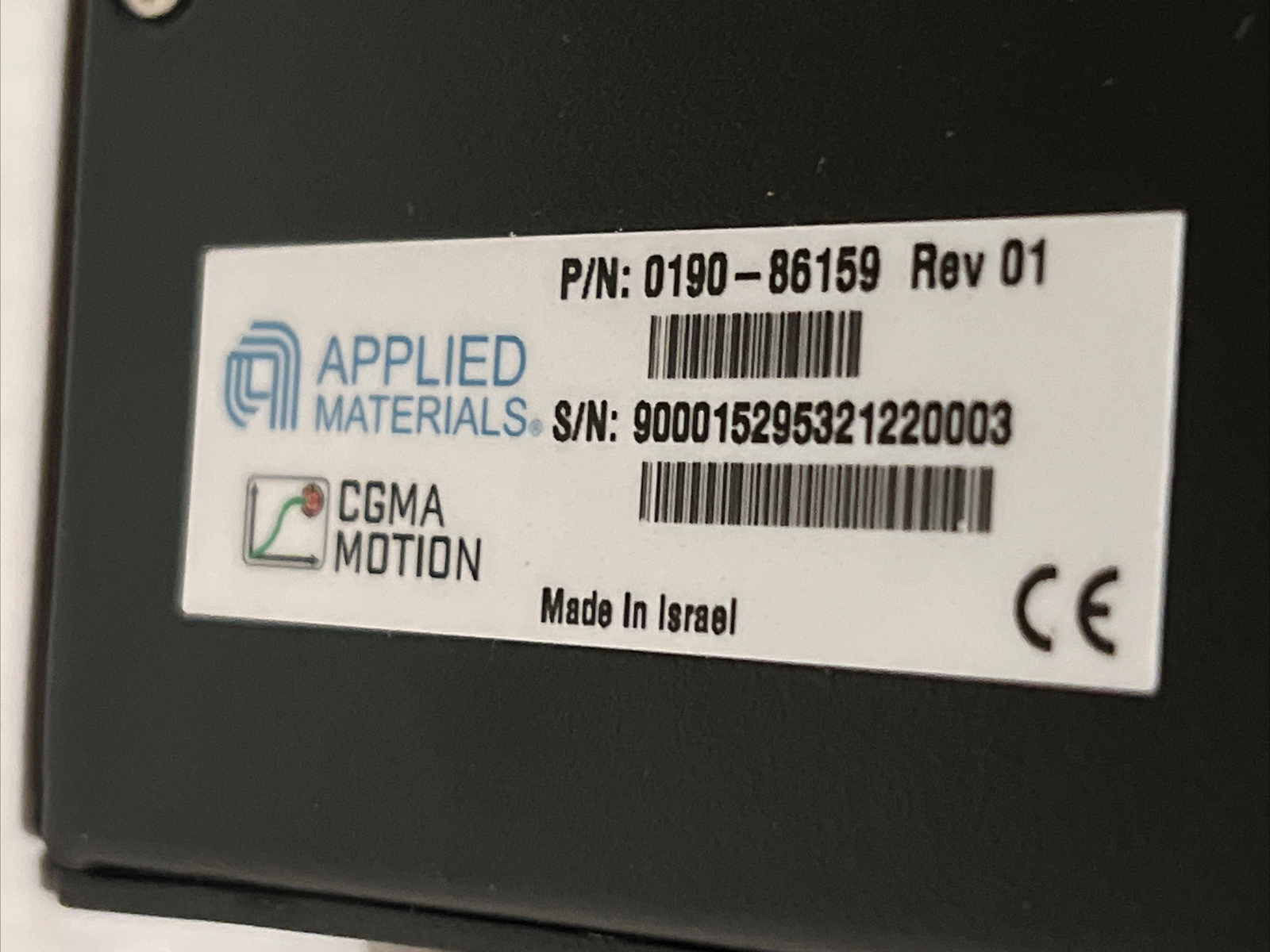APPLIED MATERIALS PN:0190-86159 type:W 208VAC 3PH 1PH 50/60Hz PQUAAC NEW.