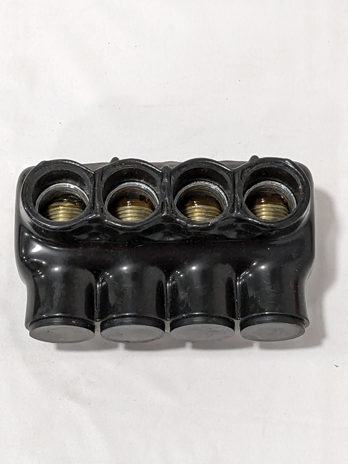 Polaris 4-Port Black Multi-Tap Pre-Insulated Connector IPLD350-4