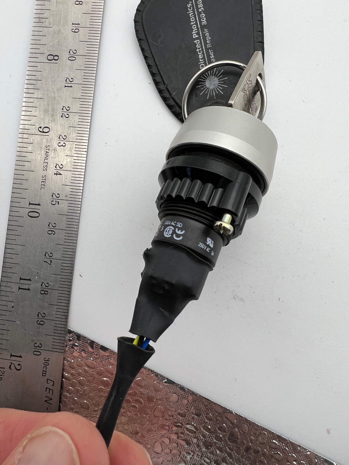 Kara Micro Laser Switch w/ Key EAO KEY SWITCH 14-235 .025 Made in Switzerland