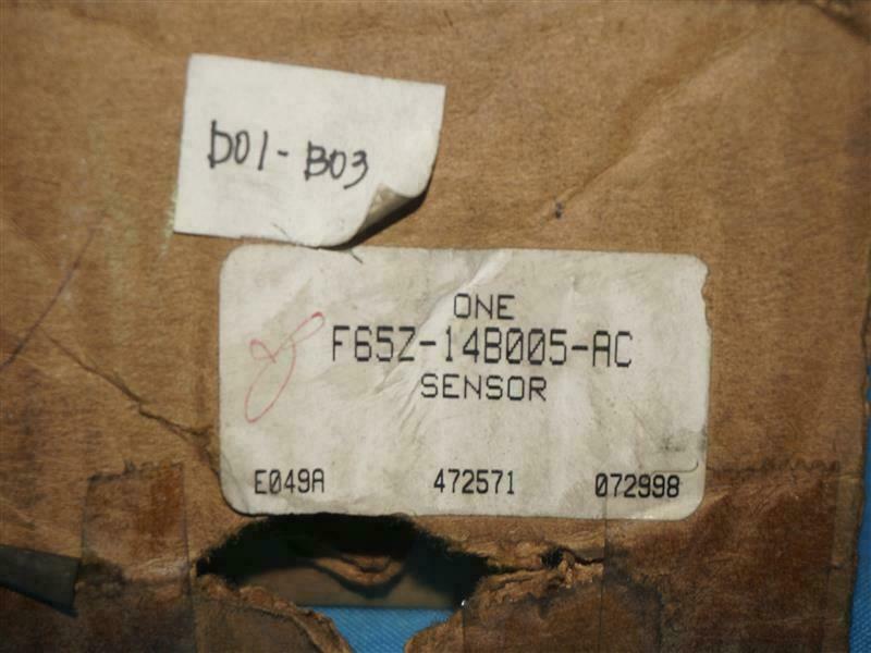 Ford F65Z-14B005-AC F65B-14B005-AC F65Z14B005AC F65B14B005AC Impact Sensor NEW