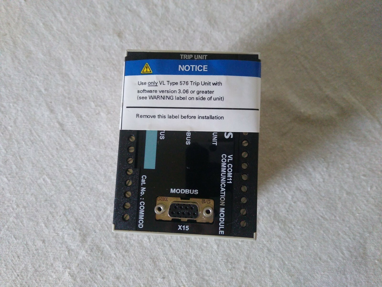 Siemens VL COM11 ModBus Communications Module COMMOD