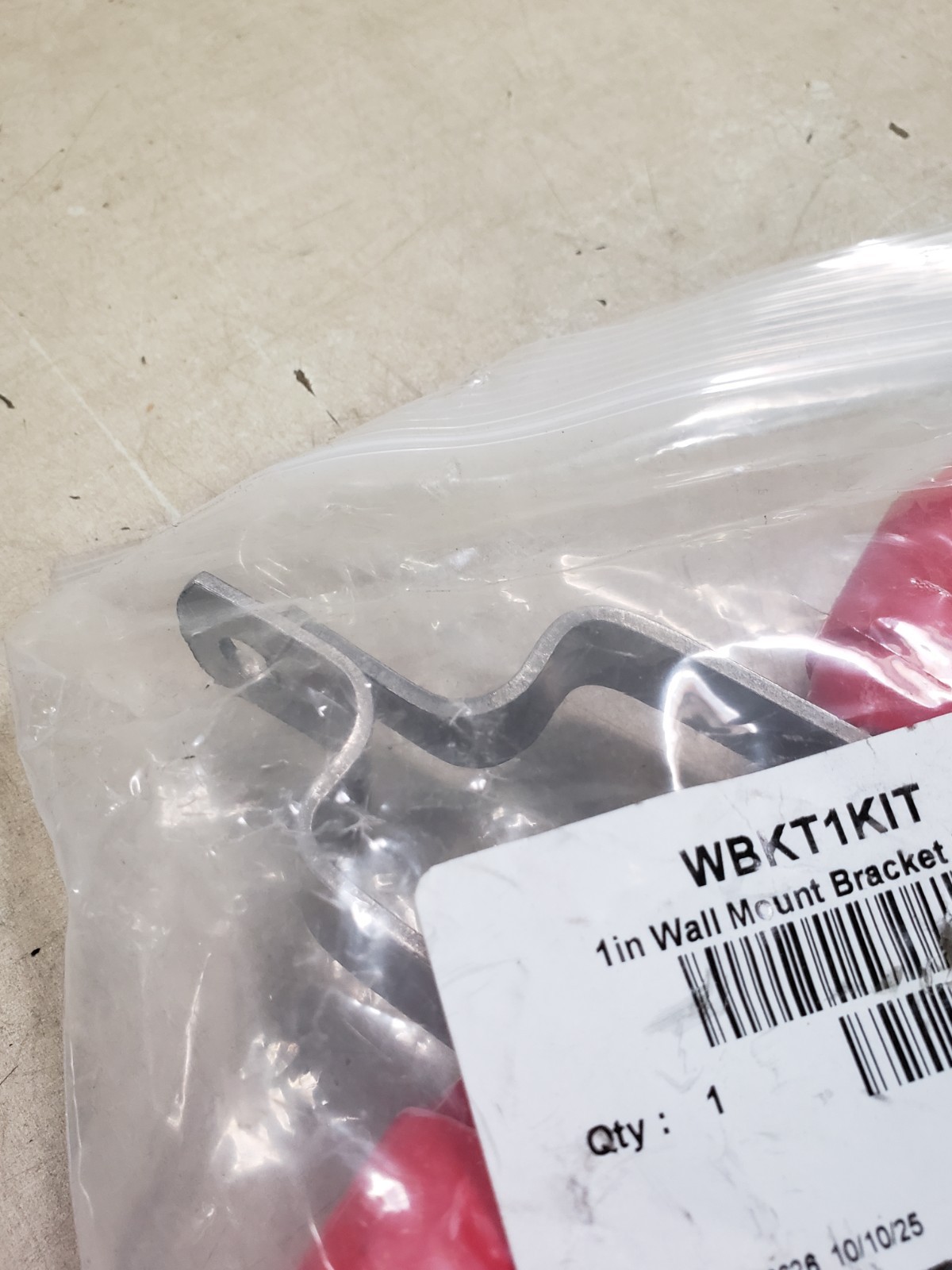 HARGER WBKT1KIT, 1” Wall Mount Bracket Kit SS