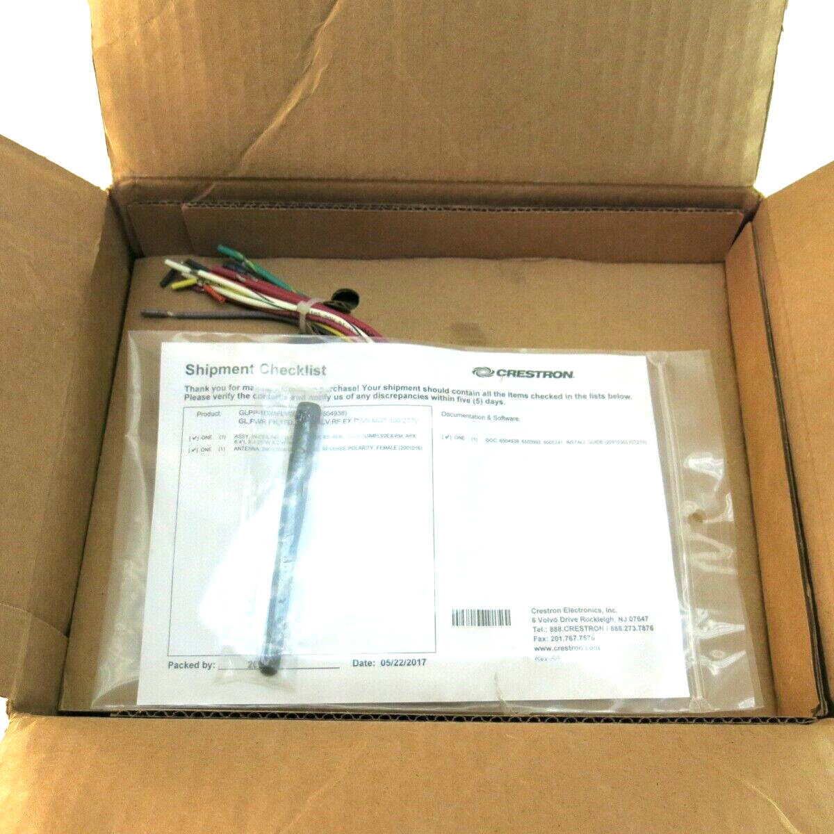 Crestron GLPP-1DIMFLV2EX-PM Green Light Power Pack, 2-Channel 0-10V Dimmer