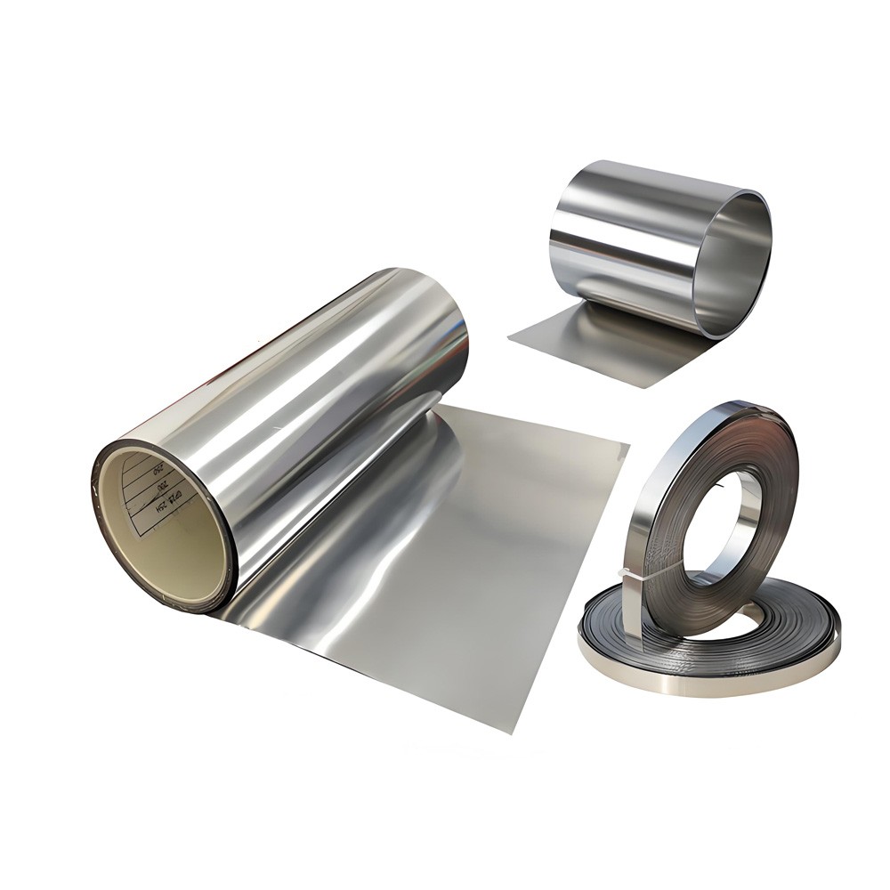 1M 304 Stainless Steel Band Sheet Foil Thin Steel Plate Strip 0.015mm-1mm Thick