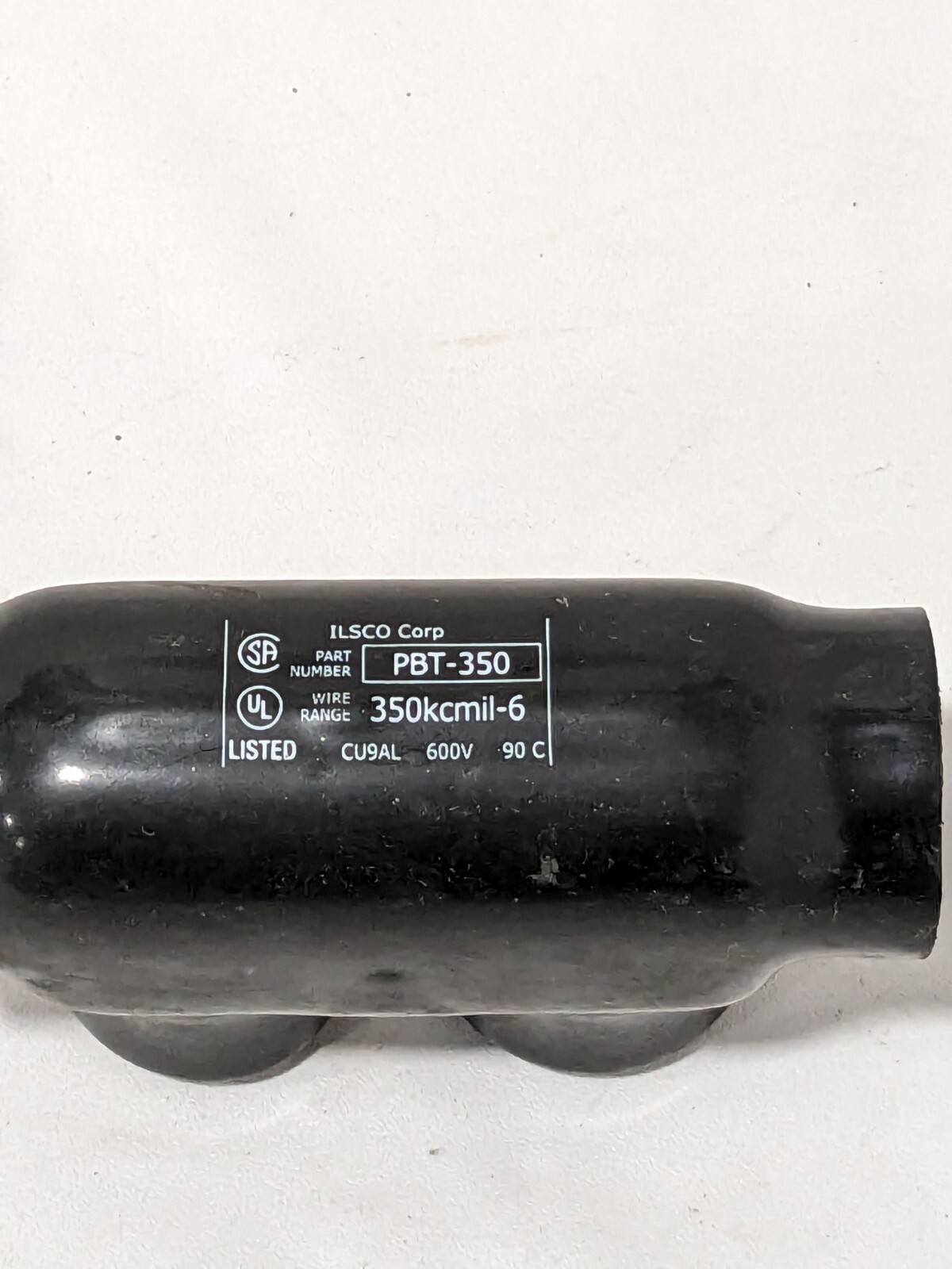 ILSCO Insulated Splicer-Reducer Connector 350kcmil-6 PBT-350