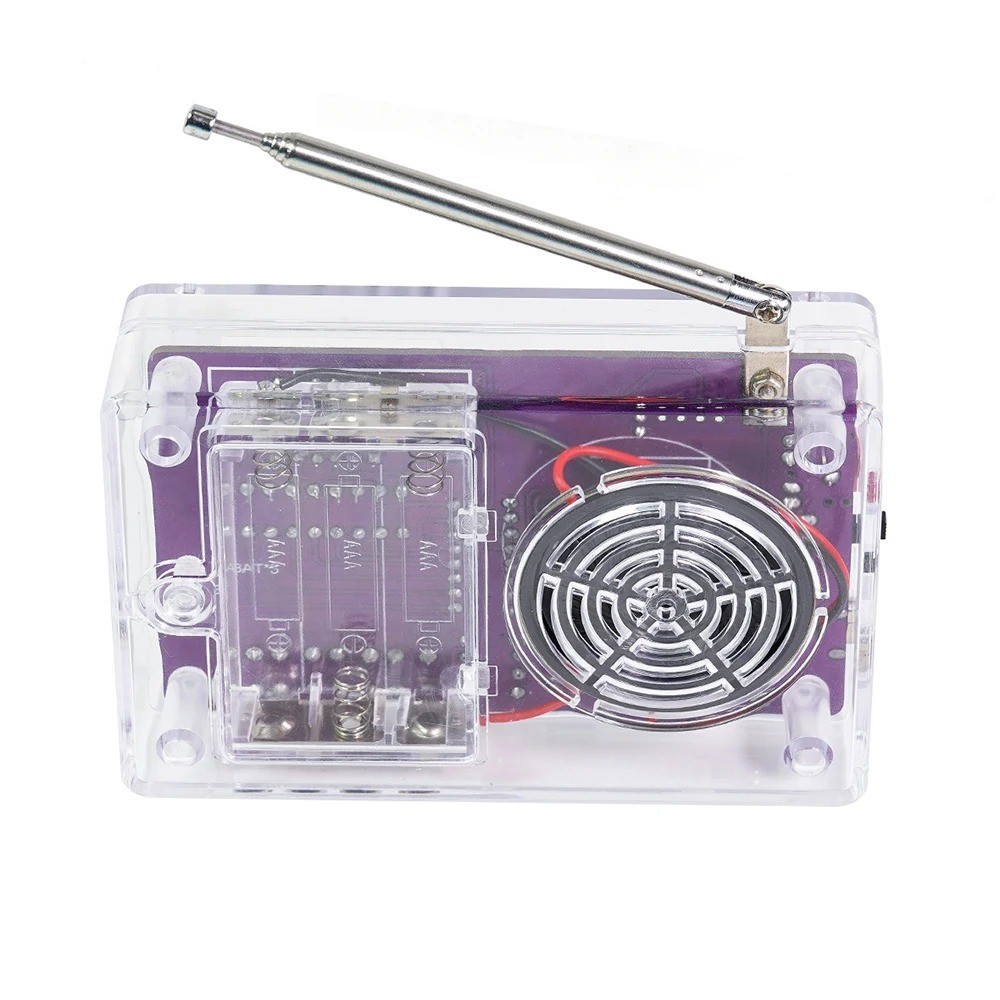 FM Radio Kit Soldering Practice Kit for Beginner STEM Educational Training Kit