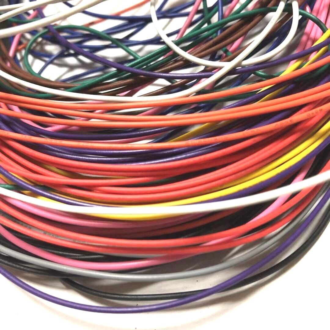 2 Meters UL1015 24AWG 105° 600V Electronic Wire Cable UL Certification Black red