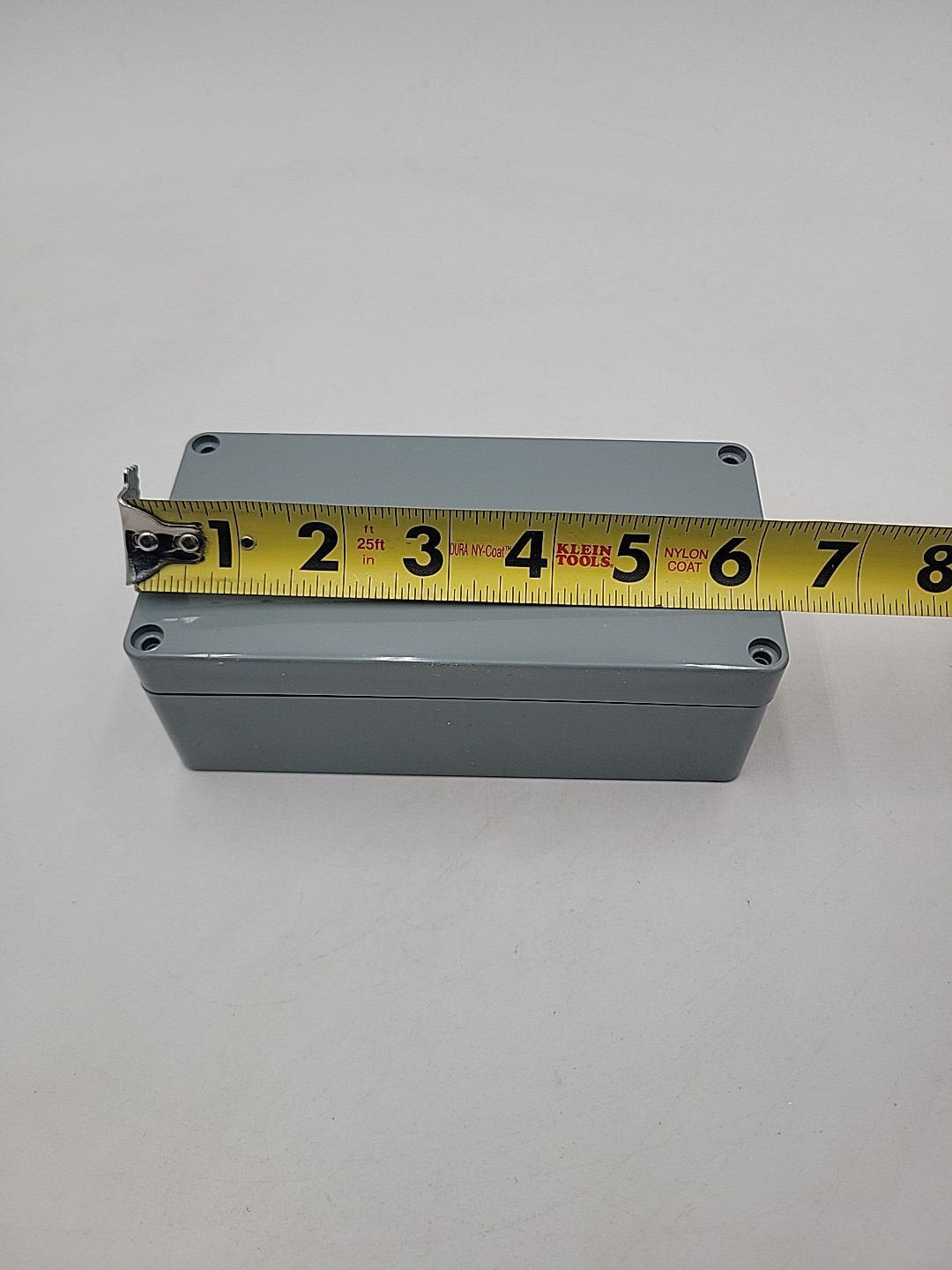 Gray Electrical ABS Box, Electrical Panel, Velleman G368, 6.25″ X 3″ X 2.25″