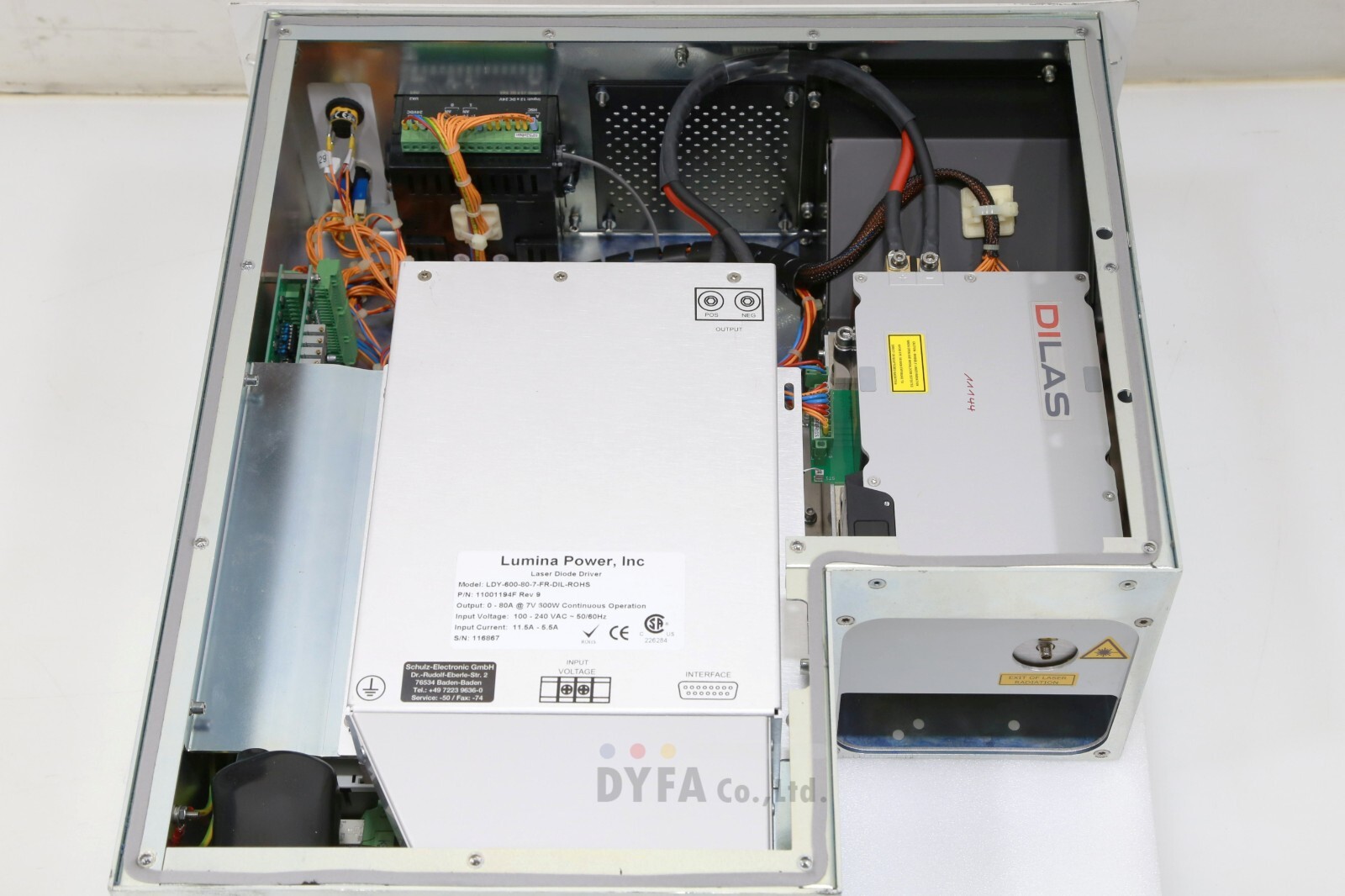 COHERENT used DILAS COMPACT 100/200 Diode Laser ELEC-I-3090=P1