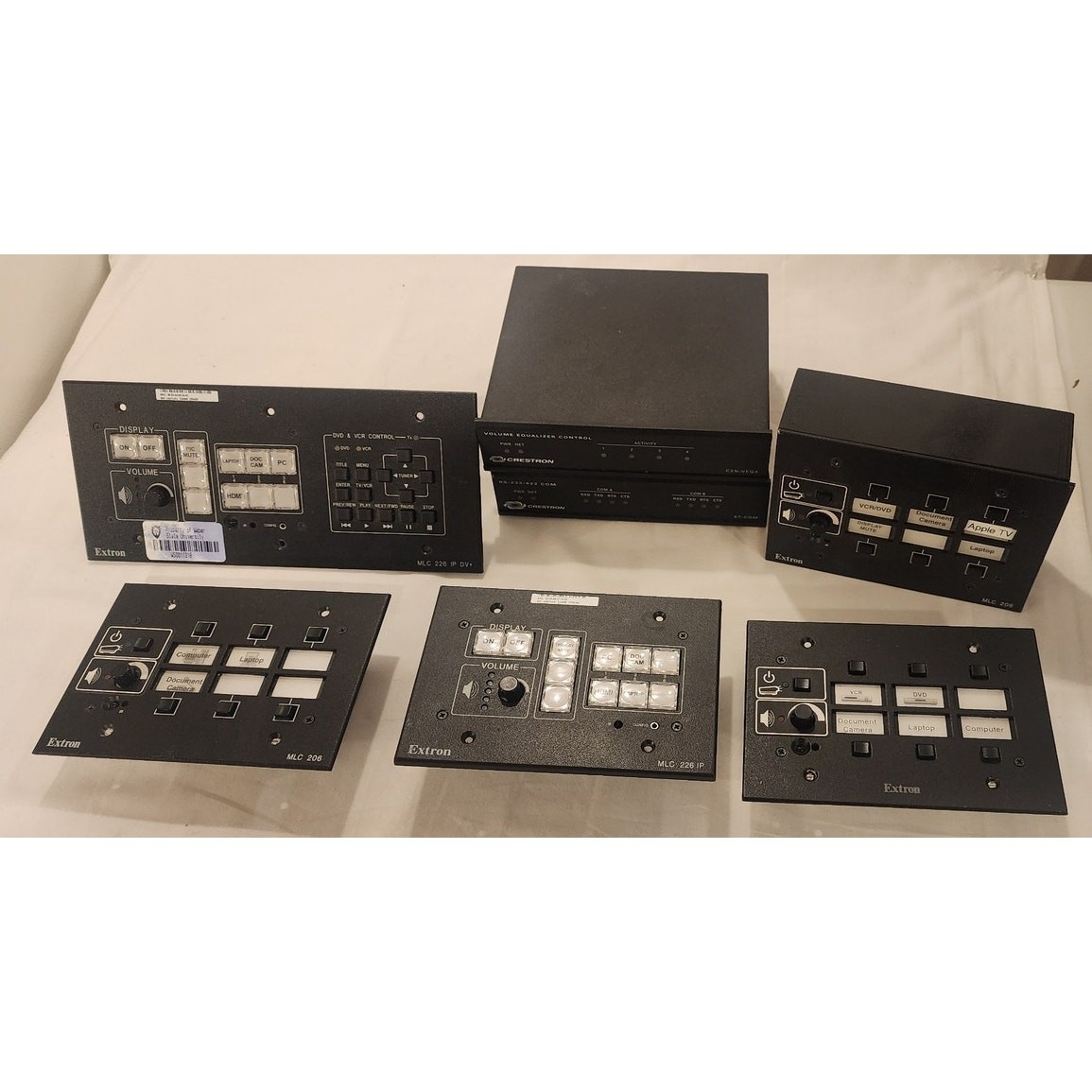 Crestron Extron Commercial AV Control Modules Switchers Installer Master Lot