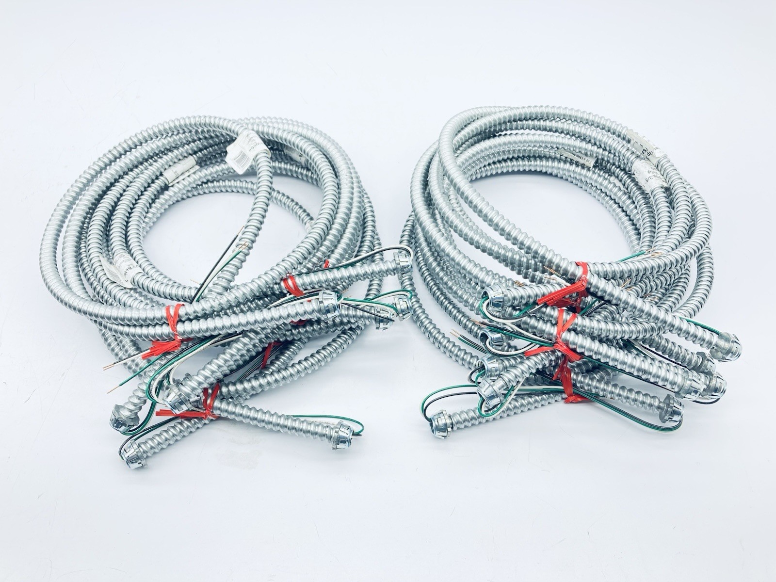 10 PCS (6FT/EA) SOUTHWIRE 55293001 LITE-WHIP 18-3 METAL CLAD WHIP 18AWG 3W FMC