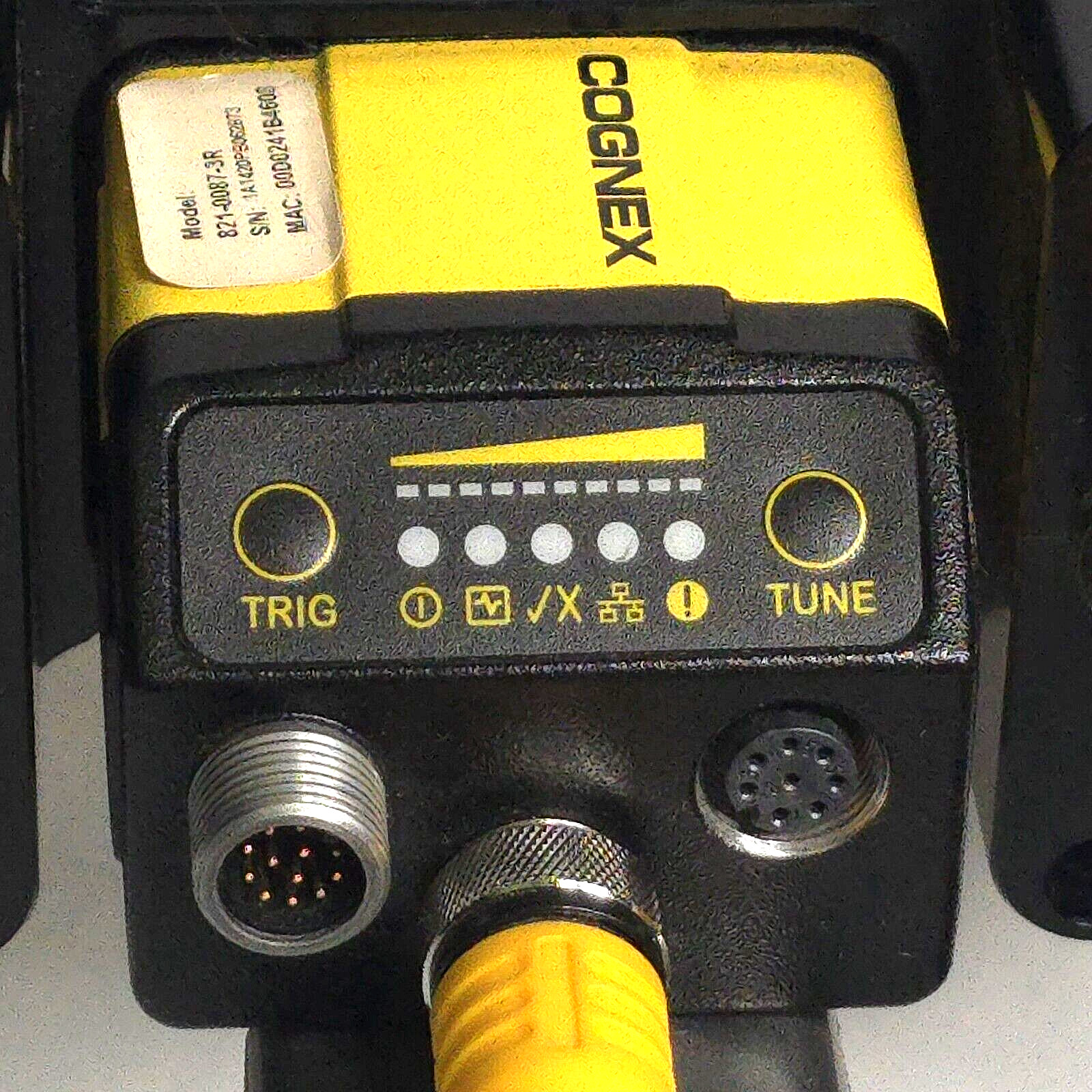 Cognex 821-0087-3R Barcode Reader Camera ~AND~ Smart Vision Lights ODDM-300-625