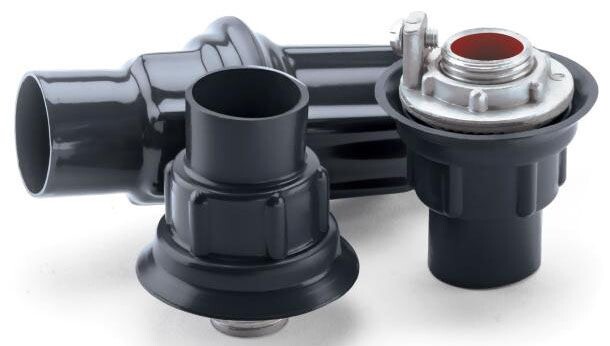 Robroy PRST4, 1-1/4″, PVC Coated, Rigid Conduit Knockout Hub, 1 pc