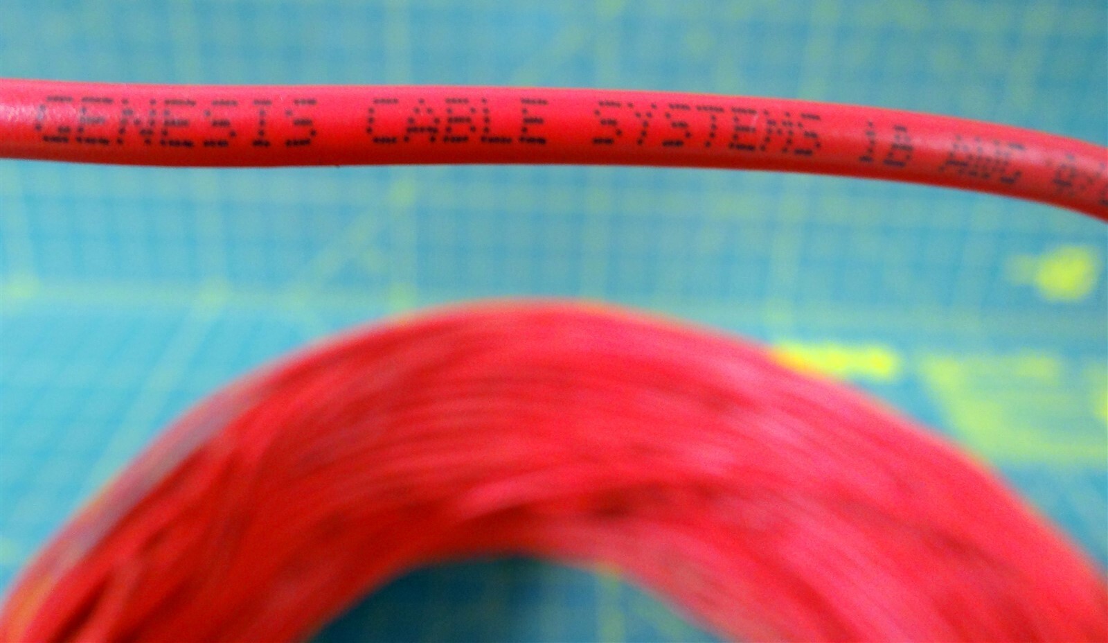 Genesis Cable Systems E175105 18 AWG 4C Cable – 340′ – Red