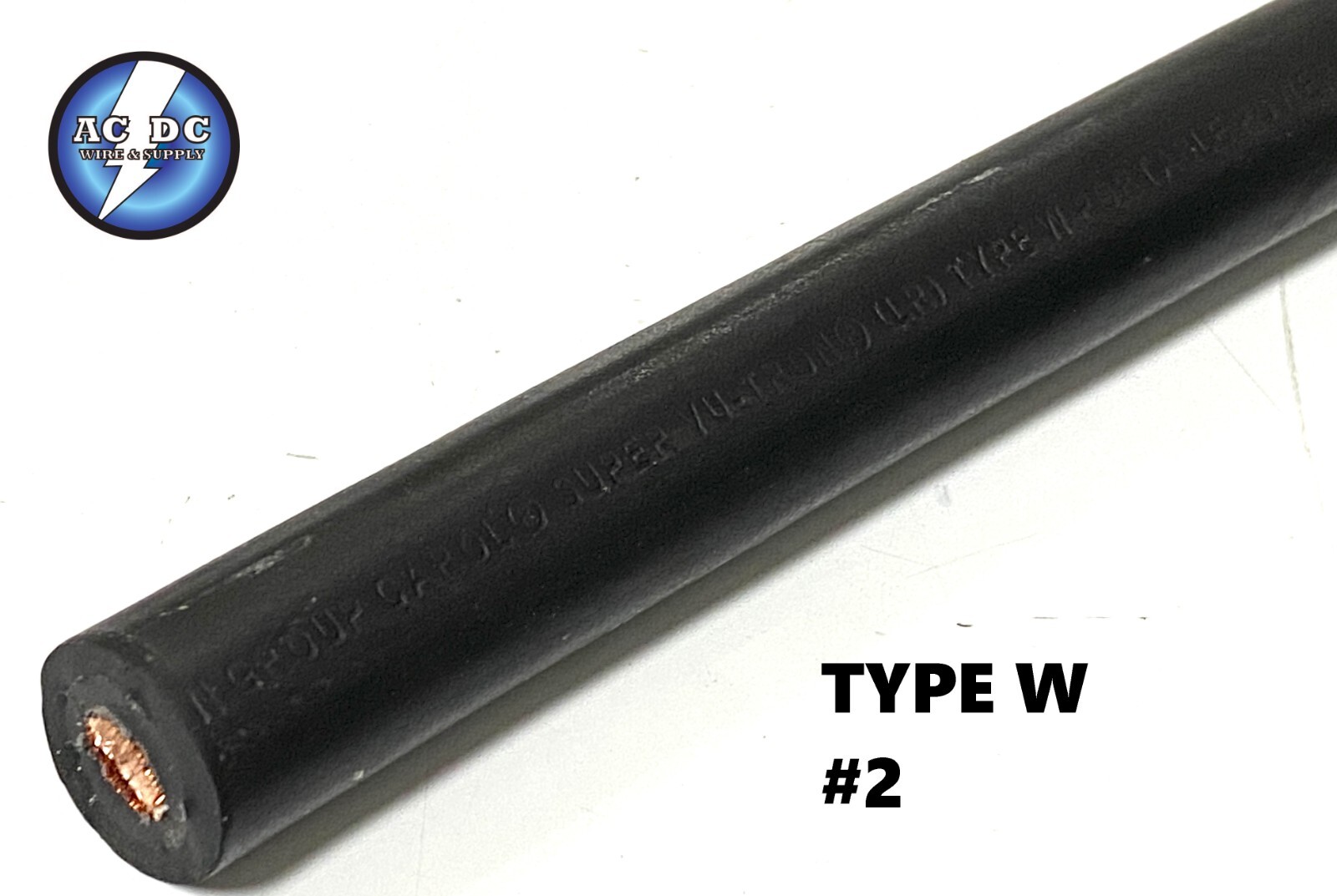 2 AWG, 190 Amp, Type W Generator Cable, CAM Extension, YOU CHOOSE.