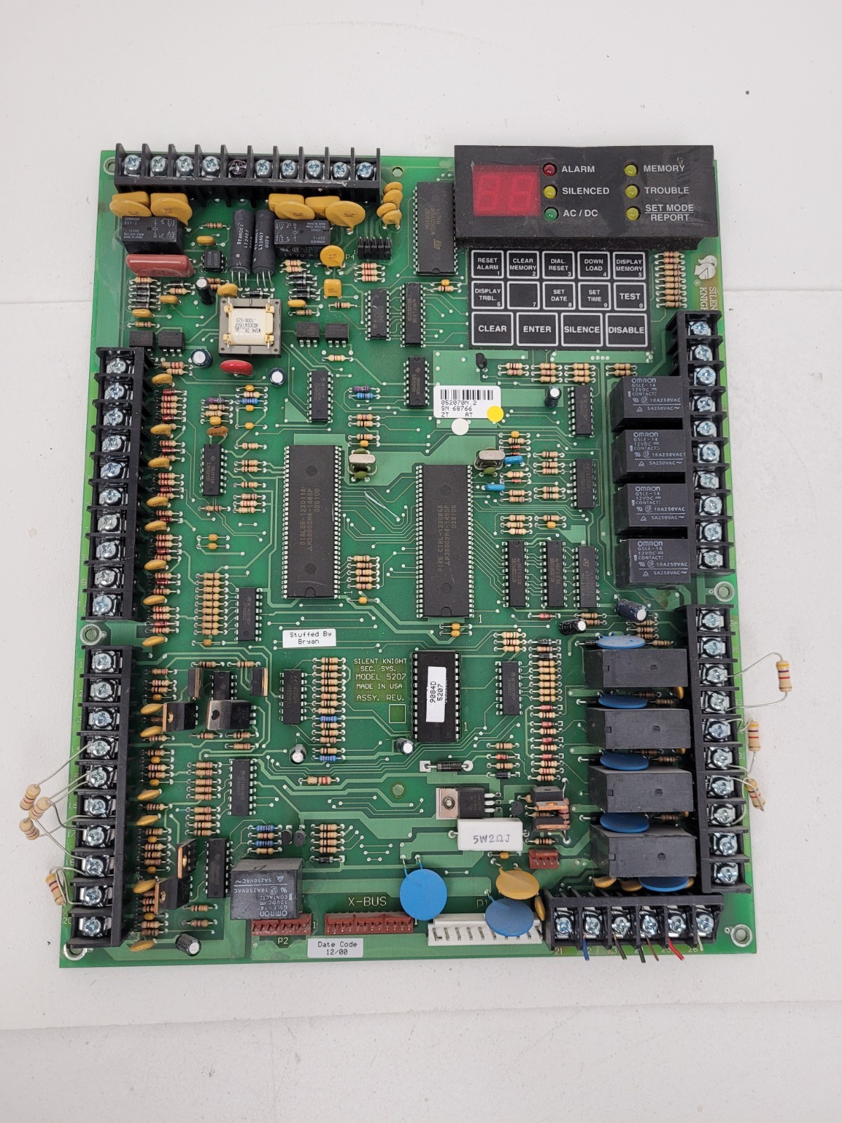 Silent Knight Model 5207 Fire Alarm Control Board – Next Day Option