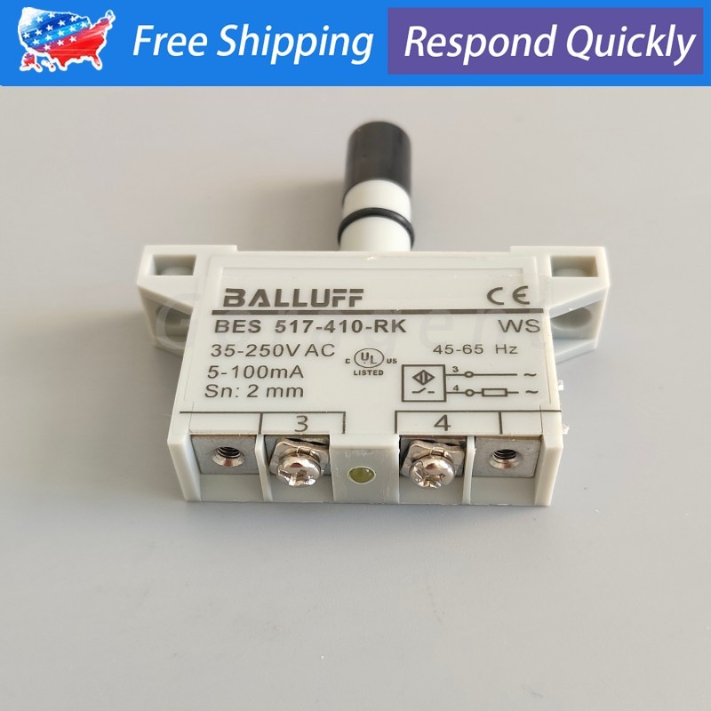For Balluff BES02MW BES 517-410-RK 35-250VAC Inductive Proximity Switch Sensor
