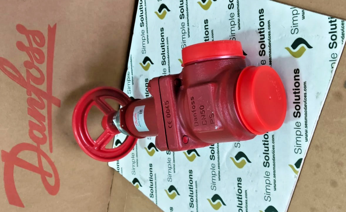 1PC- Danfoss 148B5720 Shut-off valve, SVA-S 50, Max. Working Pressure 52bar- NEW