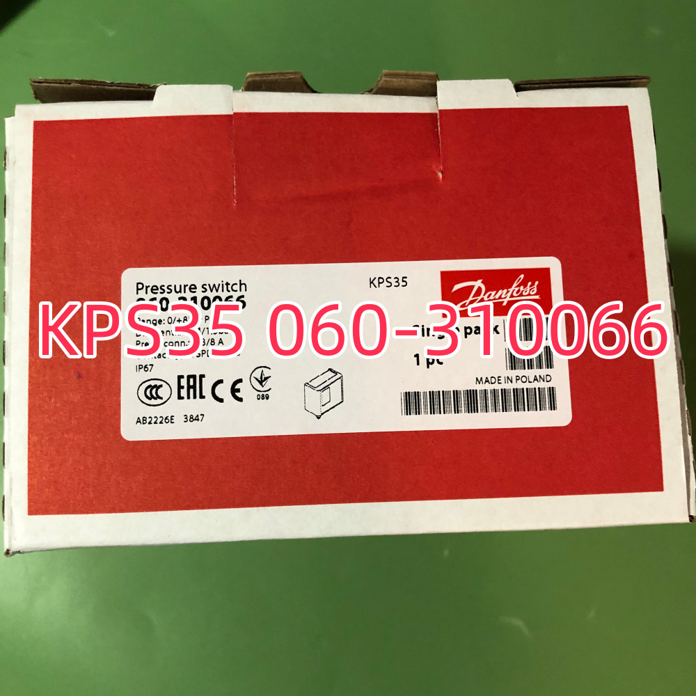 Danfoss KPS35 060-310066 Brand New Industrial Mechanical Pressure Controller