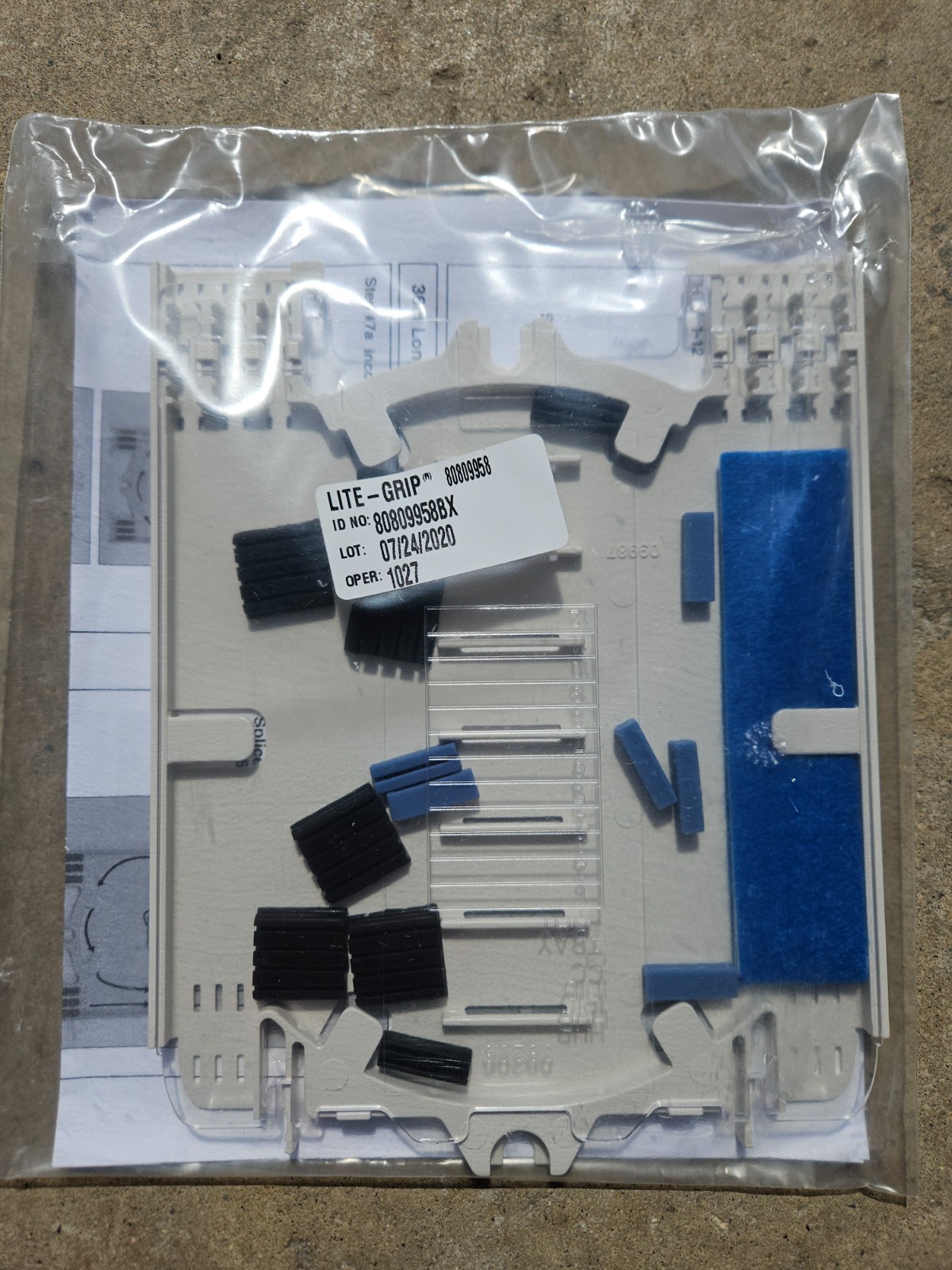 Lite Grip 80809958BX Splice Tray