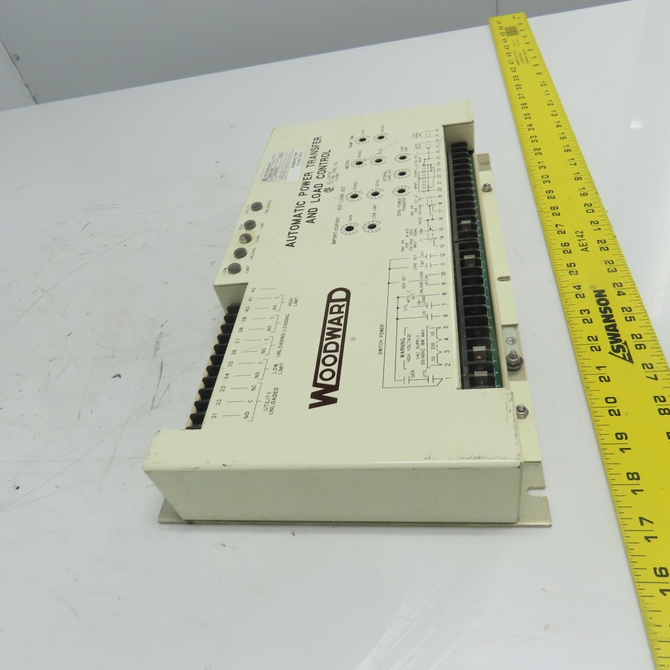 Woodward 9905-007 Rev T Automatic Power Transfer And Load Control