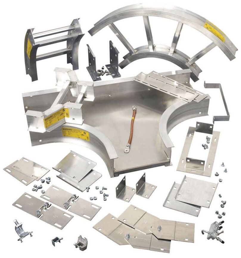 B-Line 99PE34, White, UV Resistant HDPE, Pad 2/3/4/5 Srs AL Cbl Tray 1pc