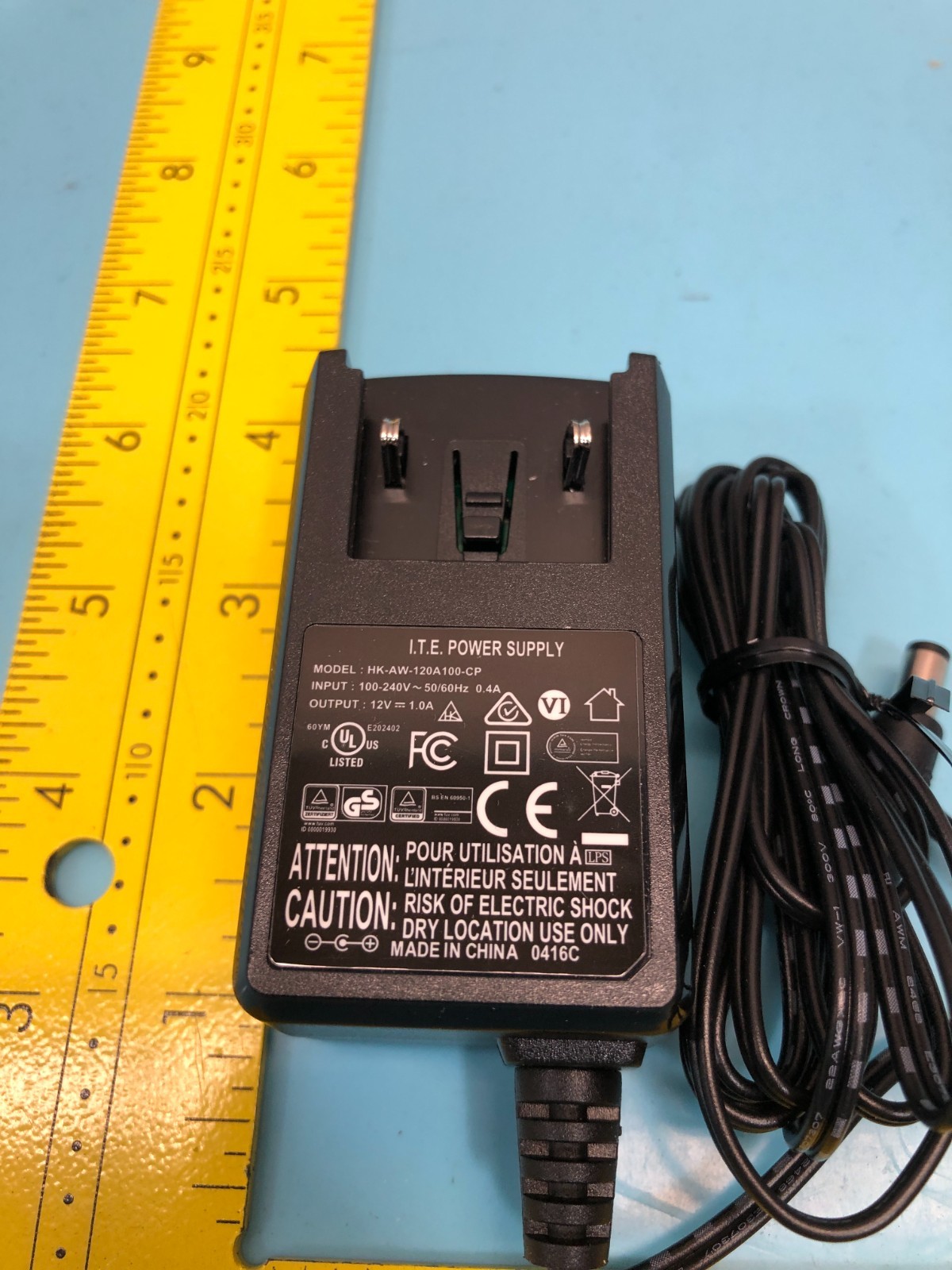 Lot of 100 Allied Telesis HK-AW-120A100-CP I.T.E Power Supply,074-000402, 195686