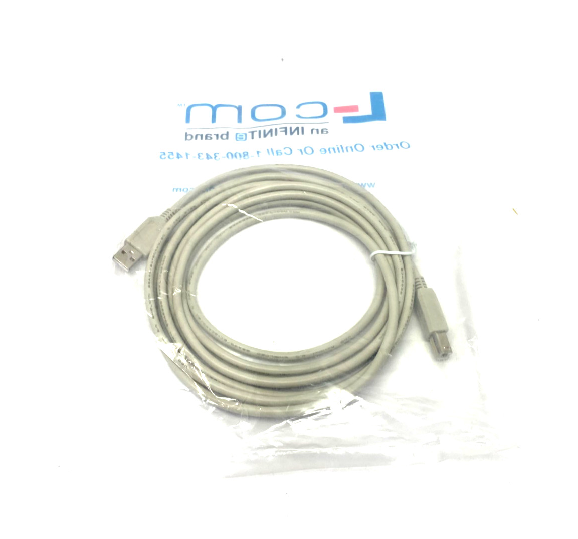 L-Com CSMUAB-3M Premium USB Cable Type A – B Cable 0.3m