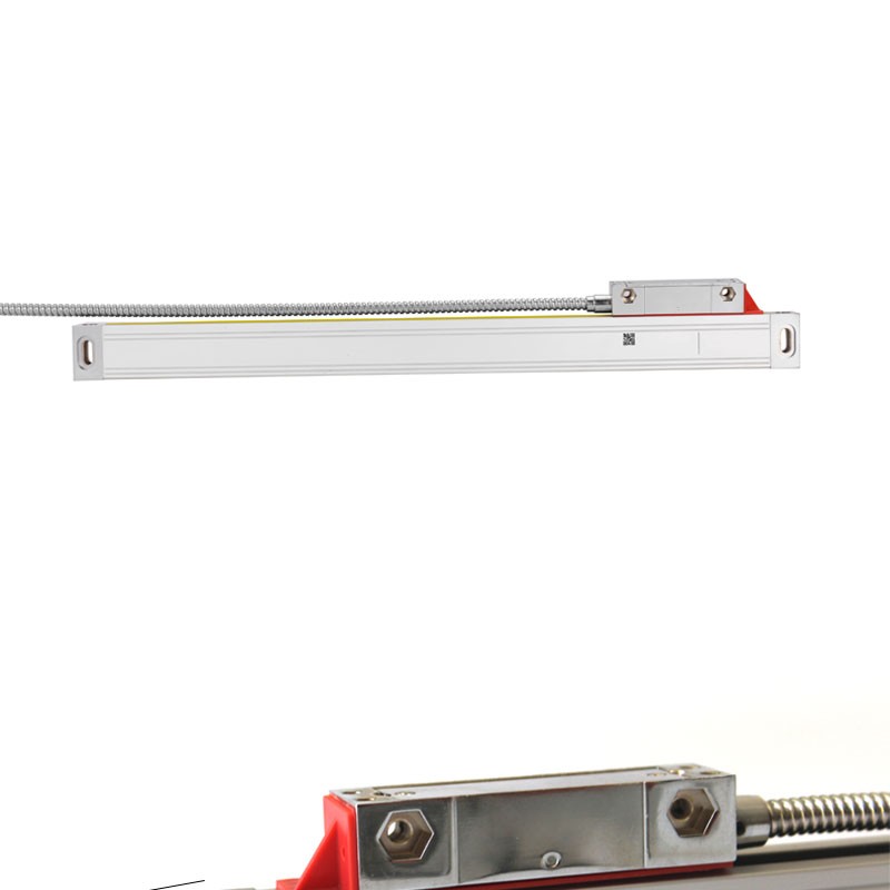 High Precision Linear Encoder Grating Ruler Sensor Tool 0.005mm TTL 50-350 400mm